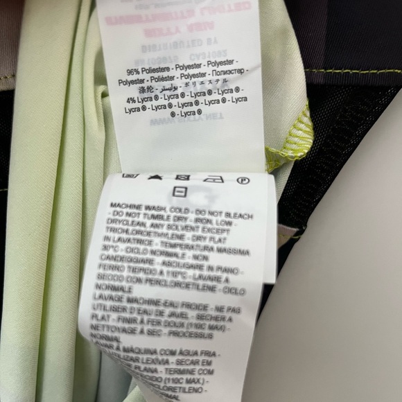 Miss Sixty Asymmetrical Dress in Black, Pink, and Yellow XS - Picture 6 of 6